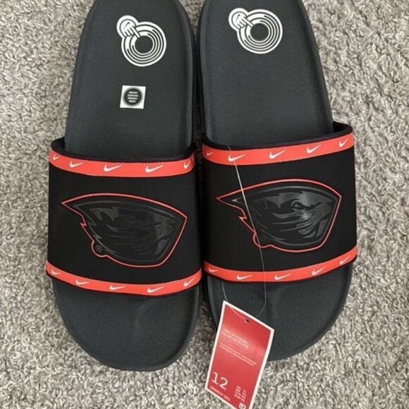 Nike Offcourt Slides Oregon State Beavers Men’s Size 12